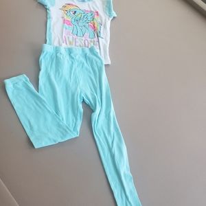 My little pony size 6 pjs